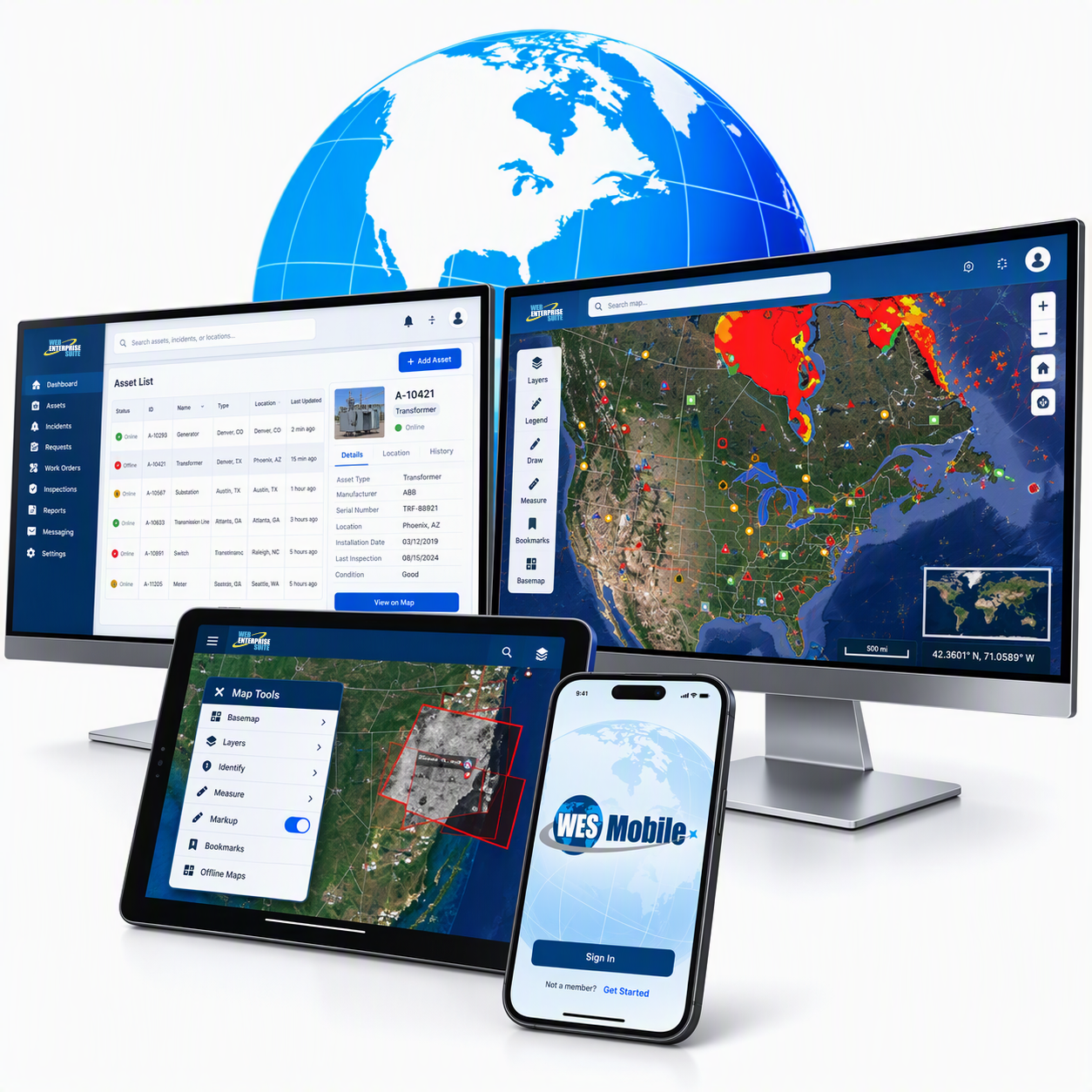 GO Mobile - GIS Mobile Software - WES - Compusult