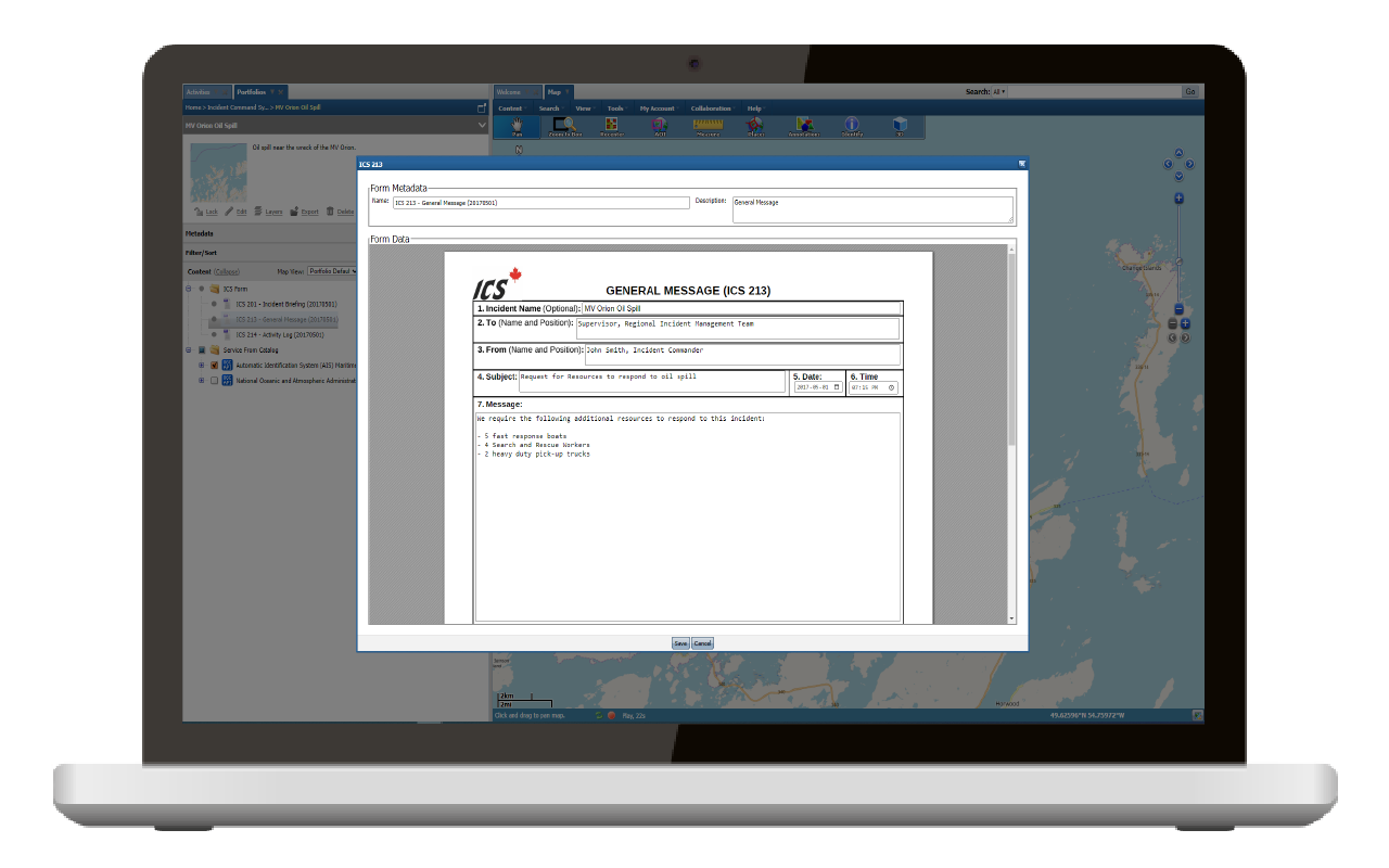 WES ICS Web-based Forms